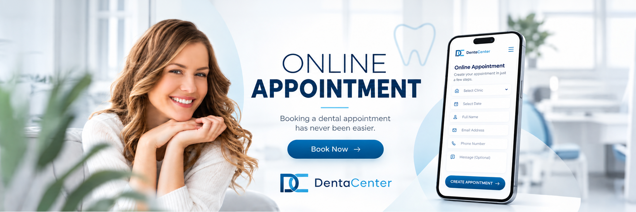 DentaCenter Online Appointment — Book easily online